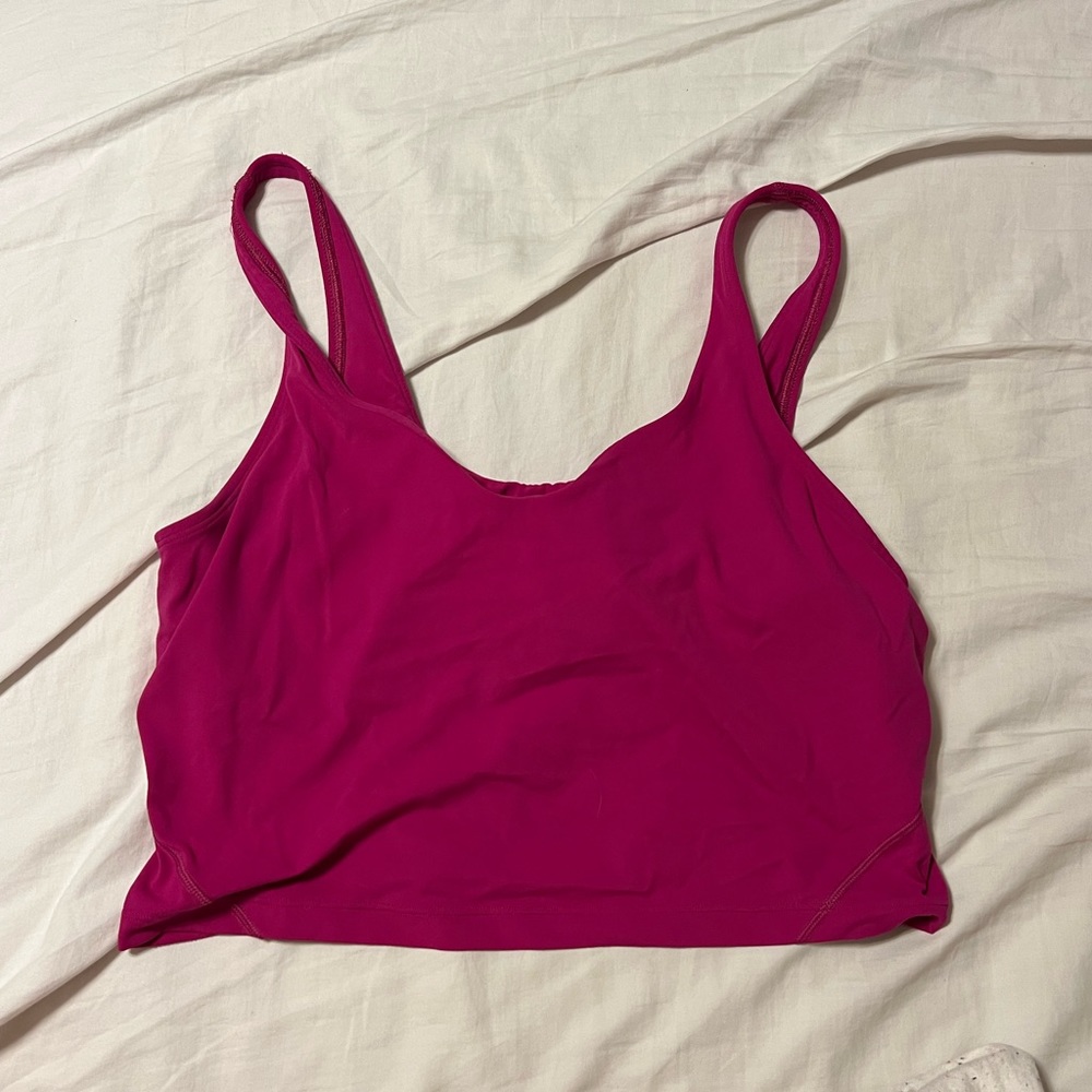 Pink Lululemon Align Tank